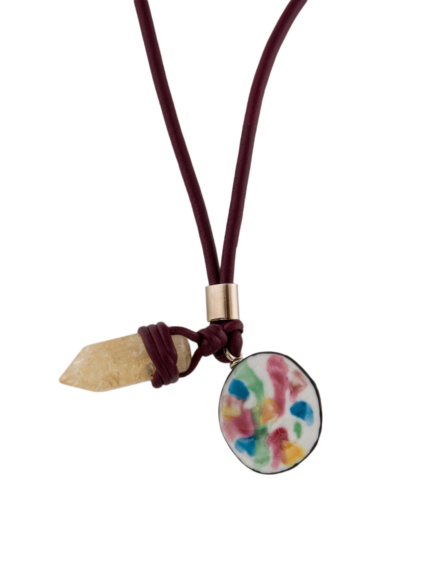 Chloé Jemma Leather Necklace