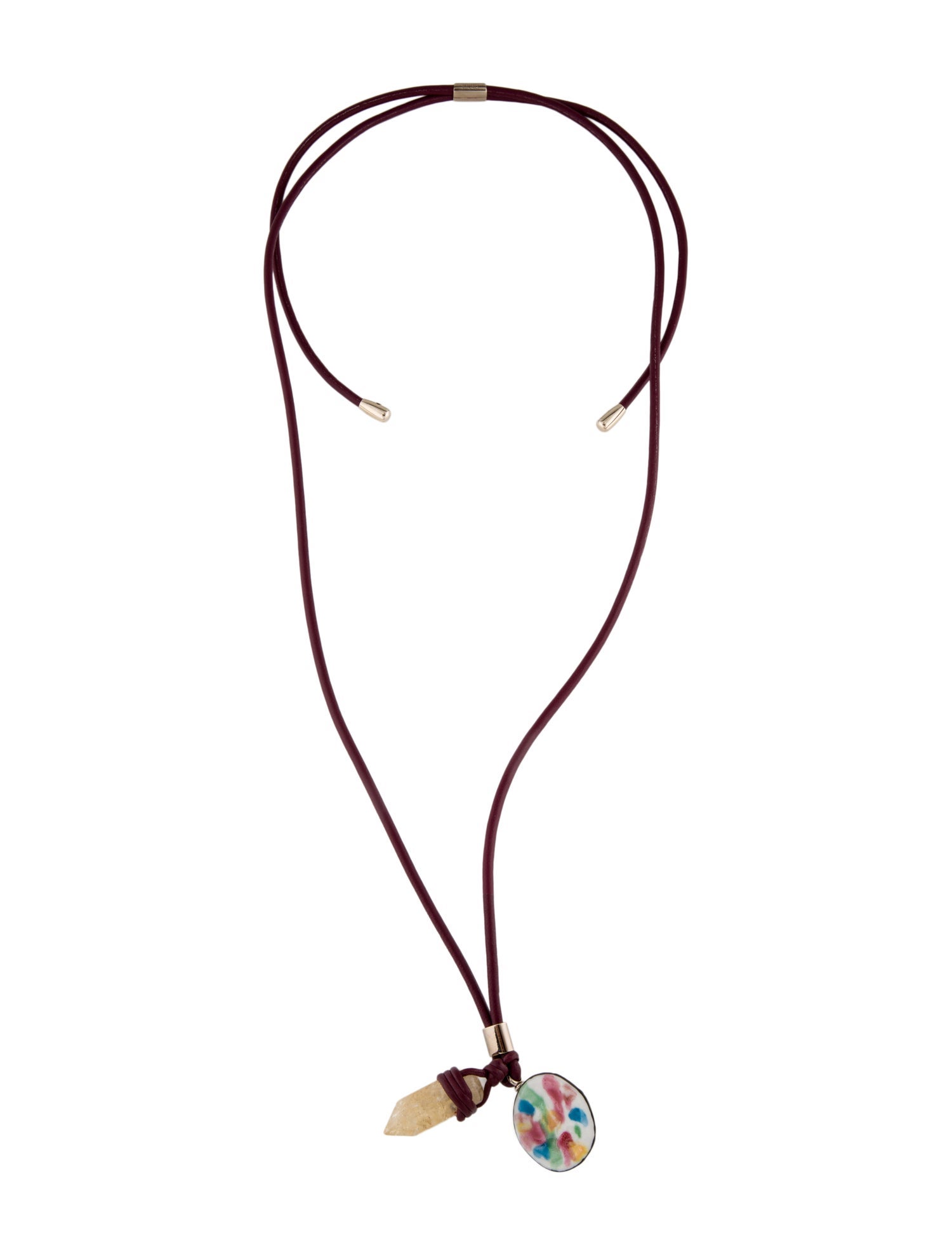 Chloé Jemma Leather Necklace
