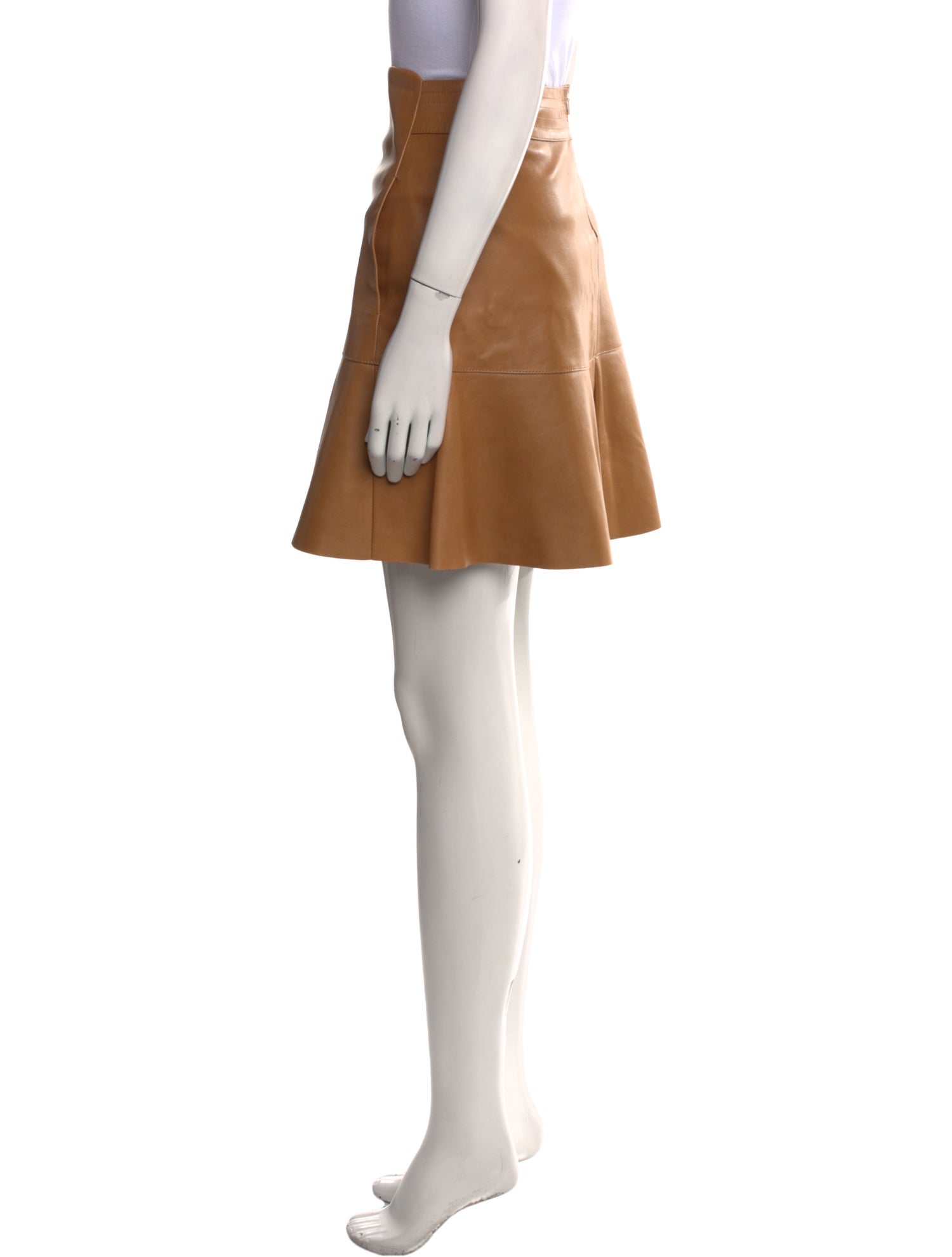 Chloé Lambskin Mini Skirt