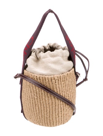 Chloé Raffia Bucket Bag