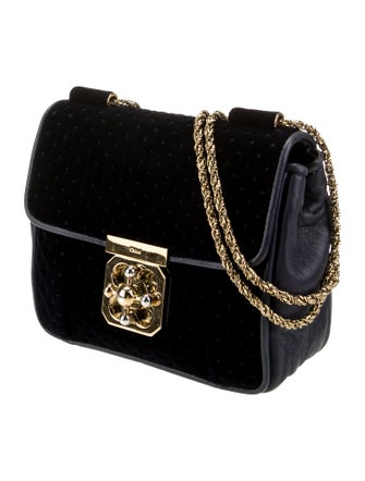Chloé Velvet Crossbody Bag