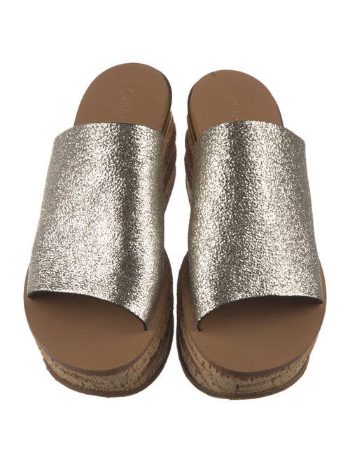 Chloé Leather Slides