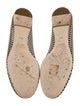 Chloé Leather Scalloped Accent Flats