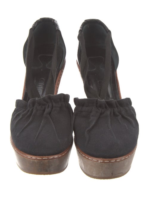 Chloé Canvas D'Orsay Pumps