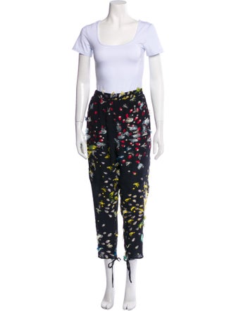 Chloé Silk Printed Pant Set