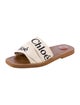 Chloé Canvas Printed Slides