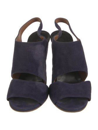 Chloé Suede Slingback Sandals