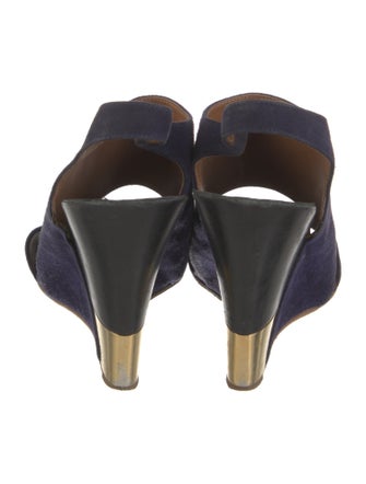 Chloé Suede Slingback Sandals