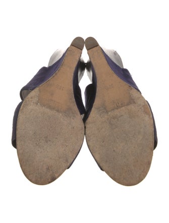 Chloé Suede Slingback Sandals