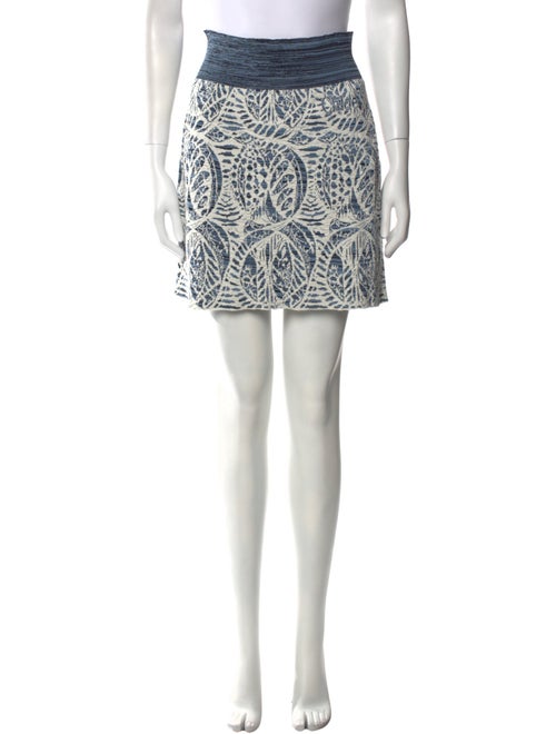 Chloé Printed Mini Skirt