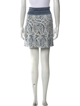 Chloé Printed Mini Skirt
