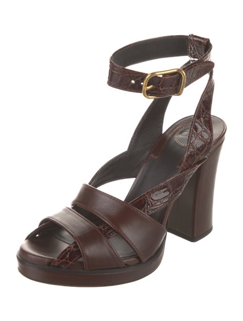 Chloé Leather Slingback Pumps