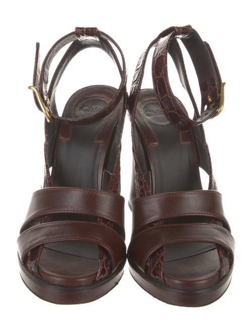 Chloé Leather Slingback Pumps