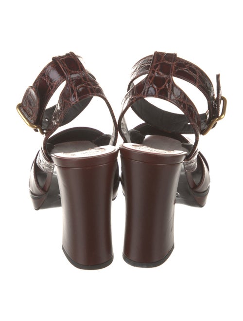 Chloé Leather Slingback Pumps