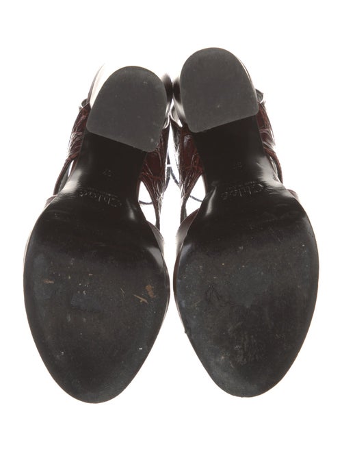 Chloé Leather Slingback Pumps