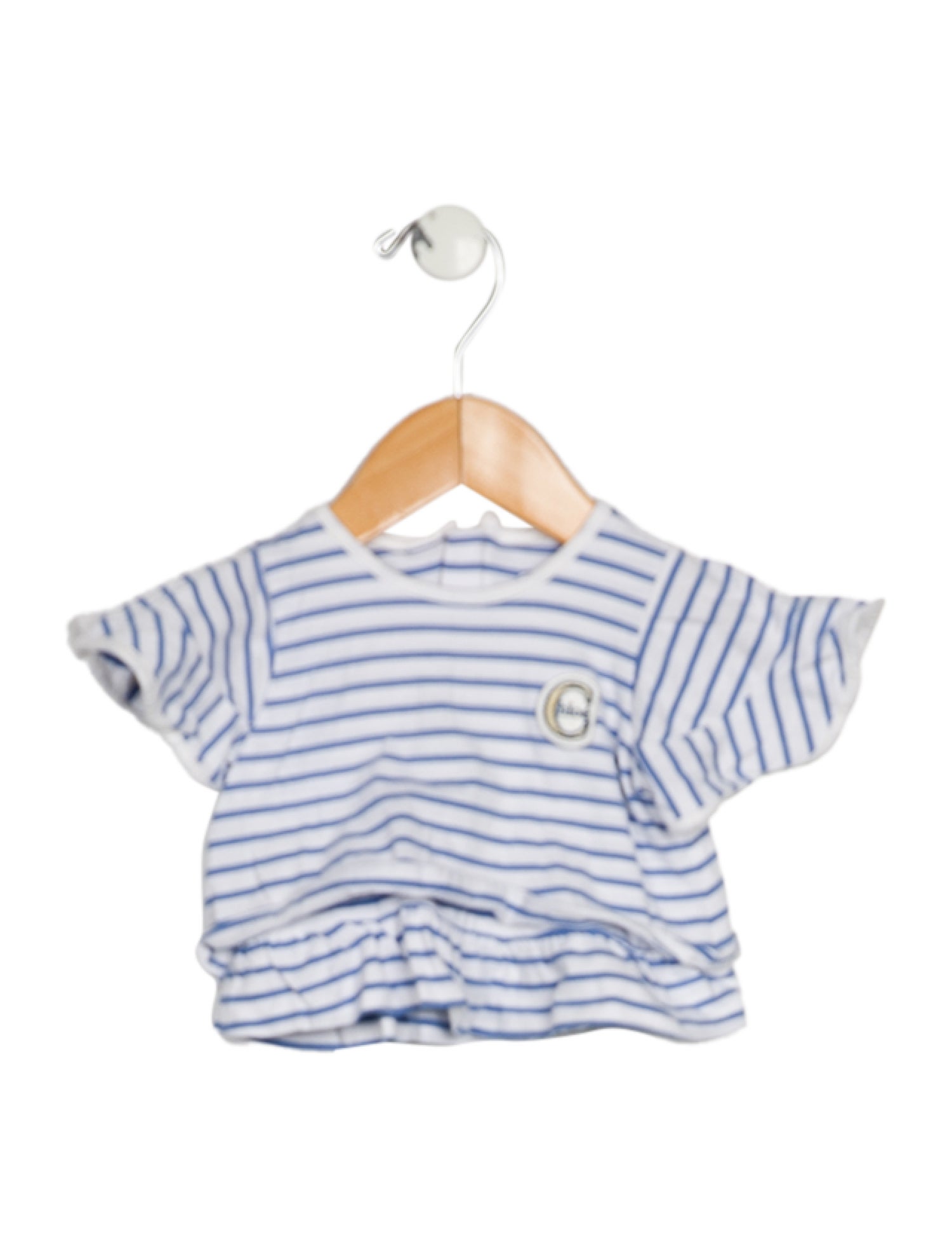 Chloé Toddler Girls' Striped Short Sleeve T-Shirt