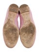 Chloé Suede Scalloped Accent Ballet Flats