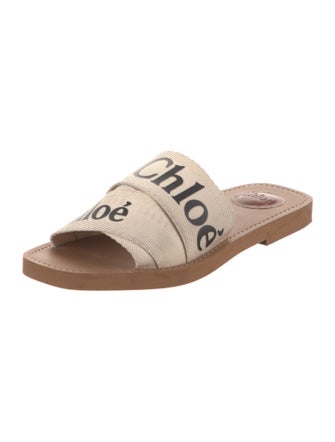 Chloé Canvas Printed Slides