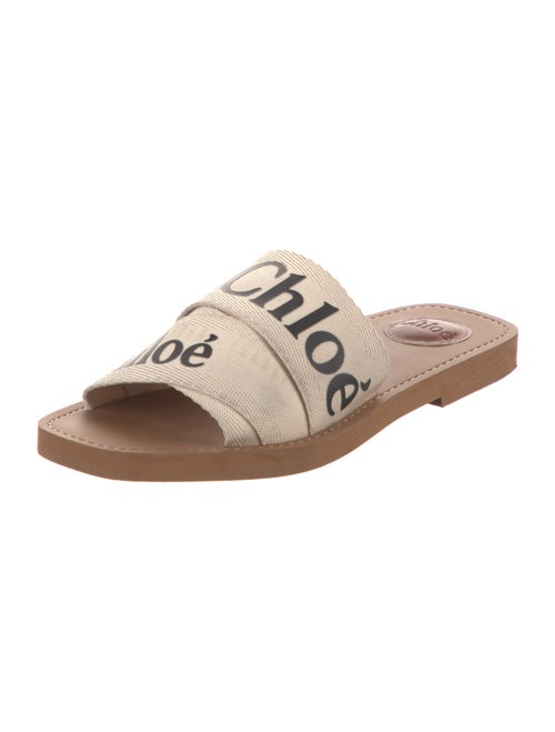 Chloé Canvas Printed Slides