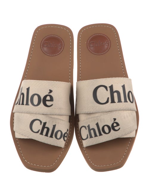 Chloé Canvas Printed Slides