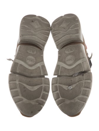 Chloé Colorblock Pattern Mesh Accents Athletic Sneakers