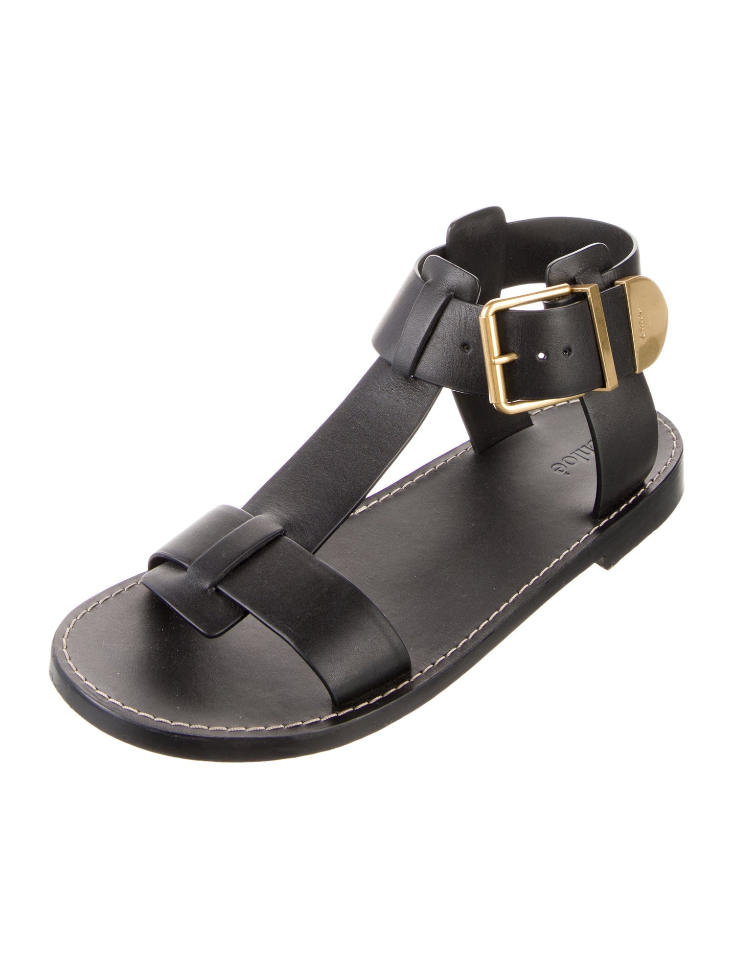 Chloé Leather Gladiator Sandals