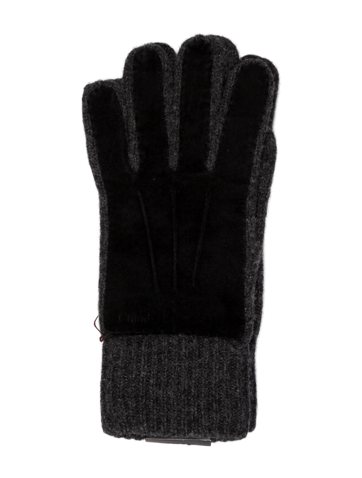 Chloé wool pigskin gloves for men