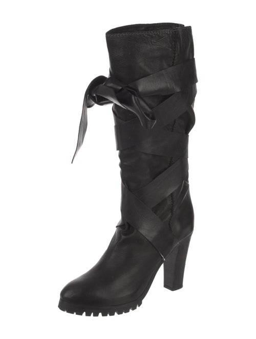 Chloé Leather Slouch Boots