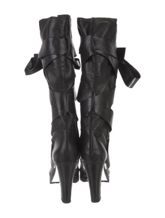 Chloé Leather Slouch Boots