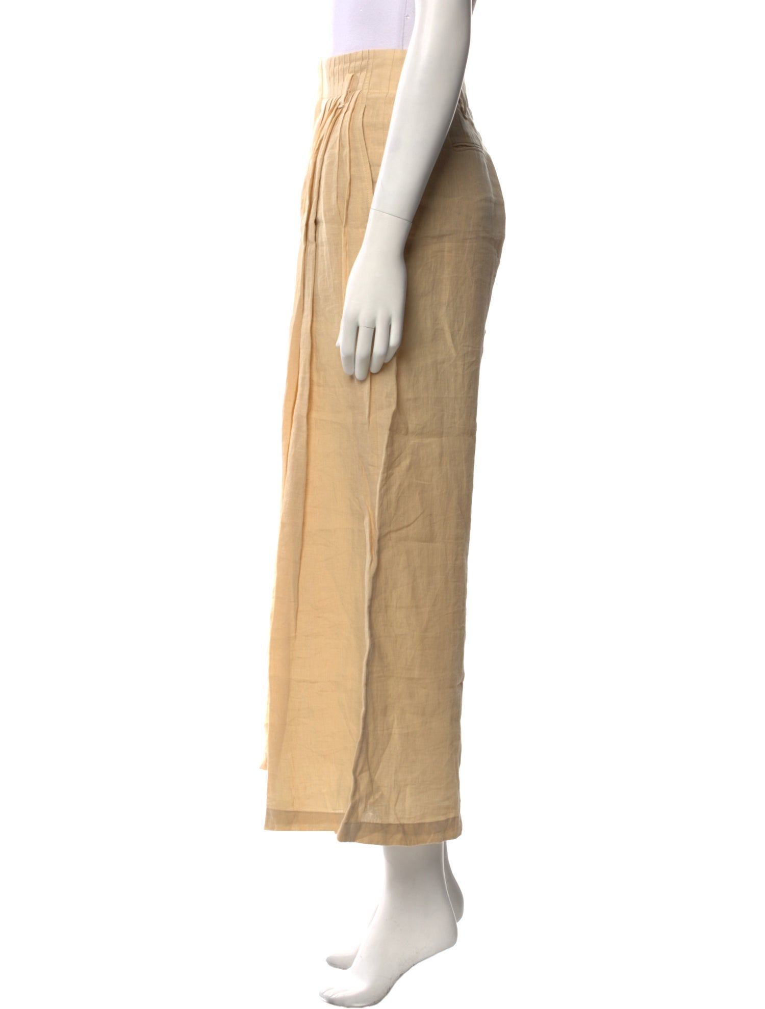 Chloé Linen Wide Leg Pants