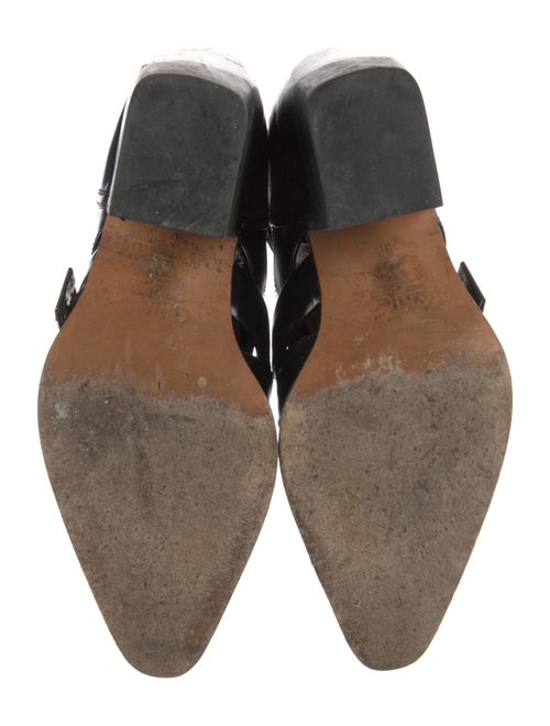 Chloé Leather Lace-Up Boots