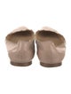 Chloé Leather Scalloped Accent Ballet Flats