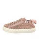 Chloé Lace Lace Pattern Sneakers