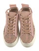 Chloé Lace Lace Pattern Sneakers