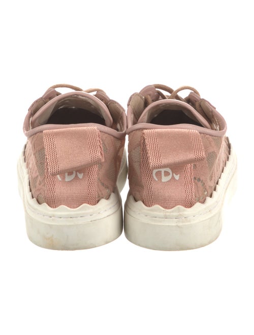 Chloé Lace Lace Pattern Sneakers