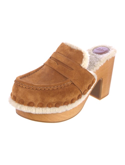 Chloé Suede Mules