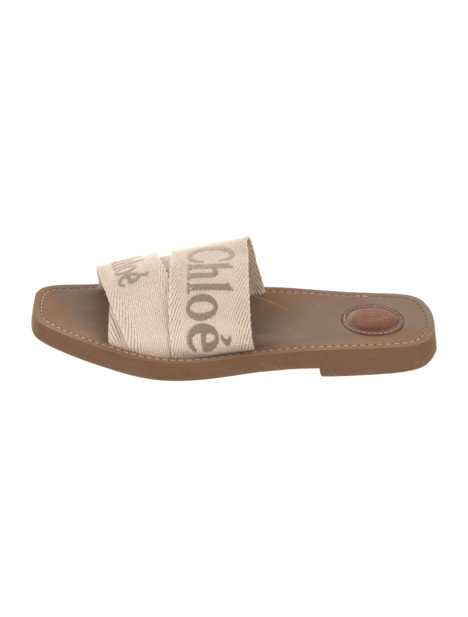 Chloé Canvas Printed Slides