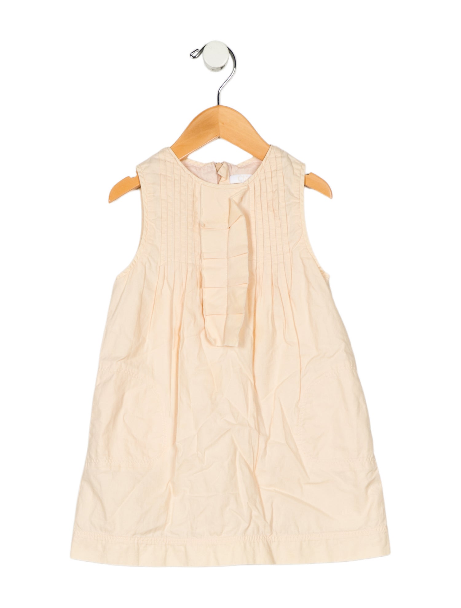 Chloé Girls' Sleeveless Cotton Dress