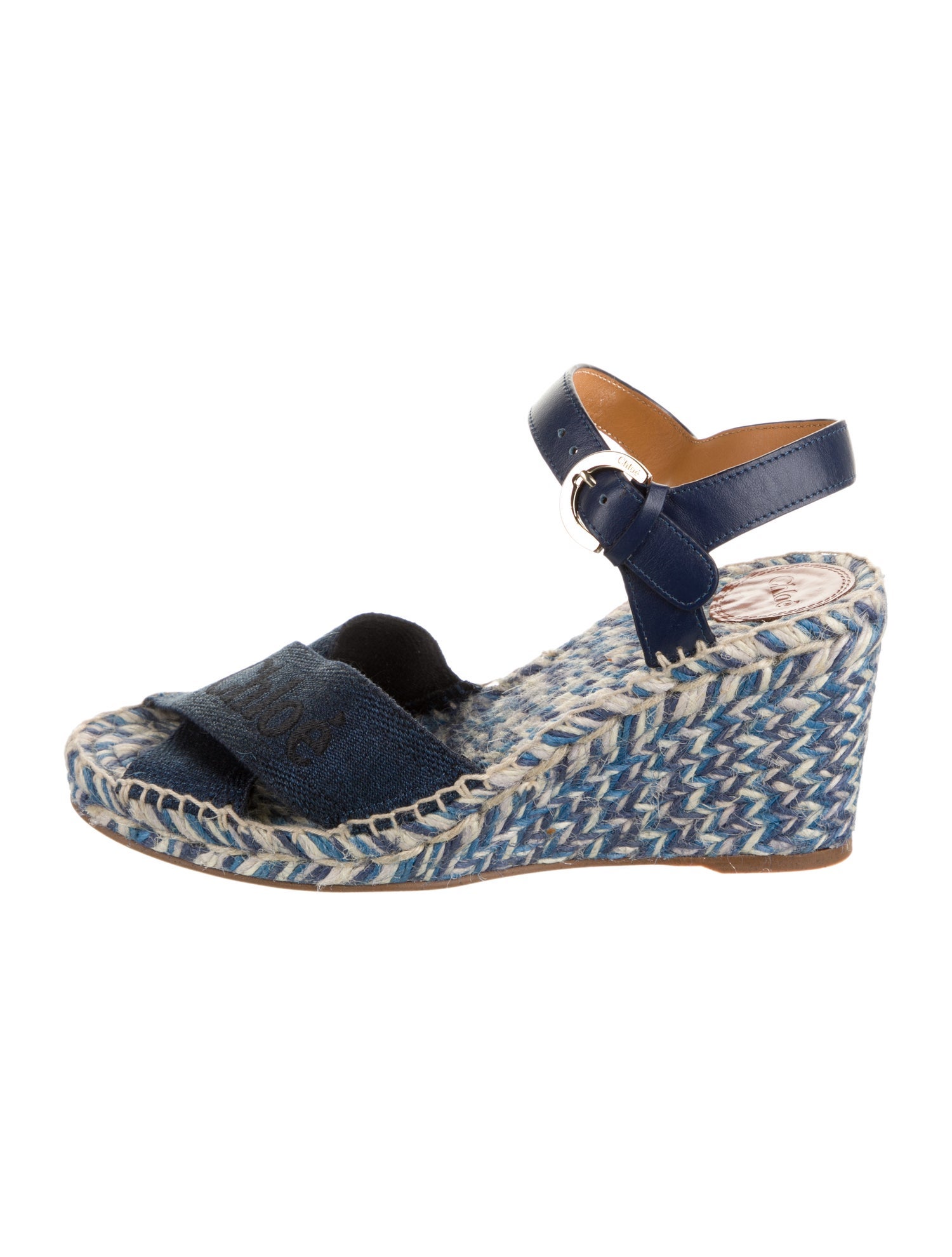 Chloé Leather Espadrilles