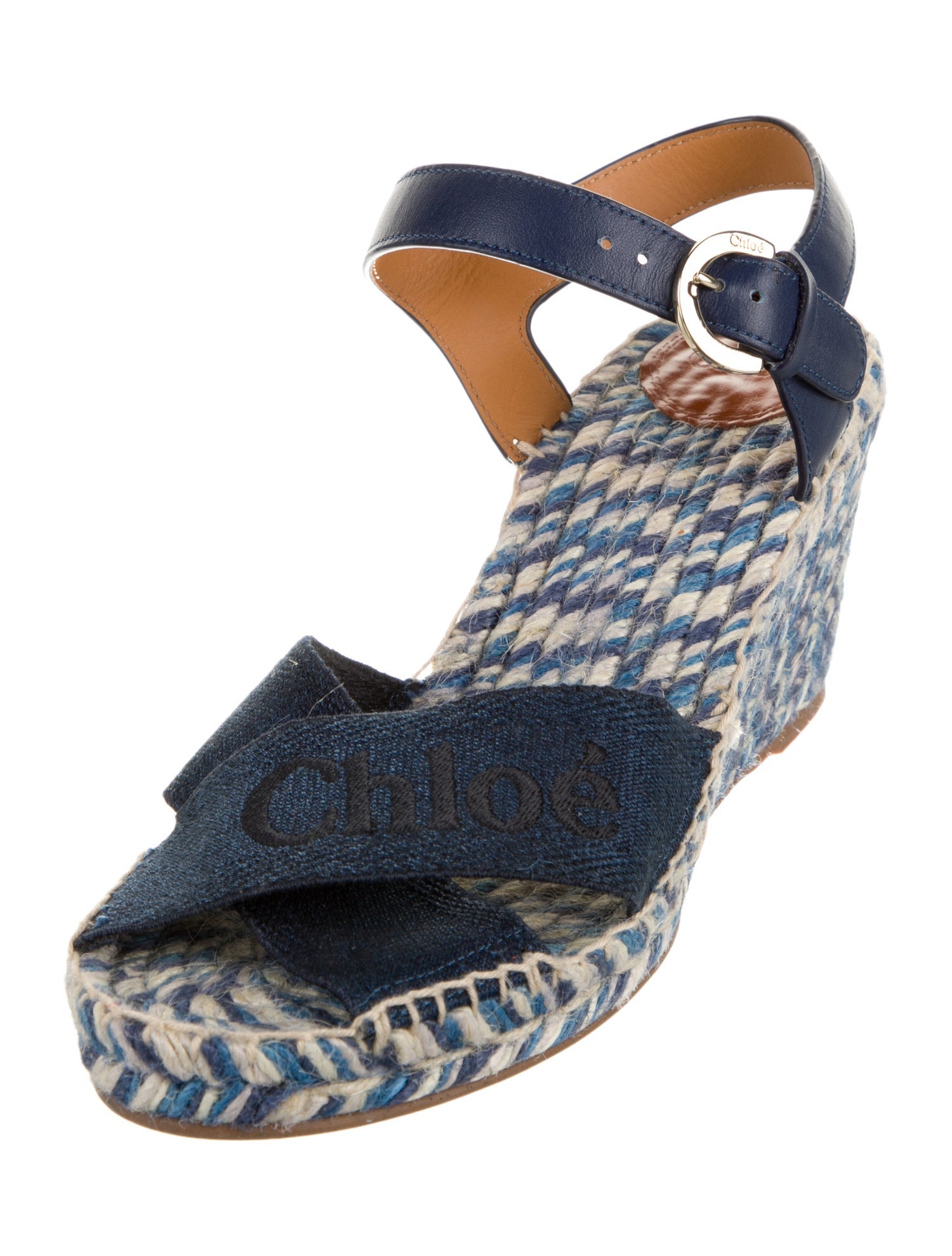 Chloé Leather Espadrilles