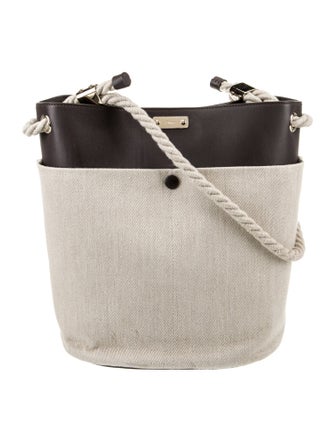 Chloé Canvas Bucket Bag