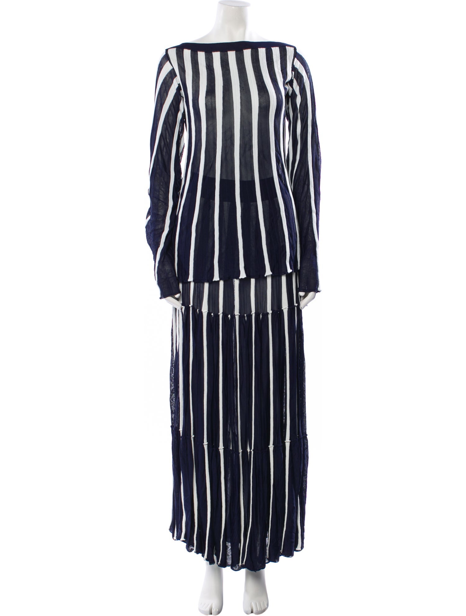 Chloé Striped Skirt Set