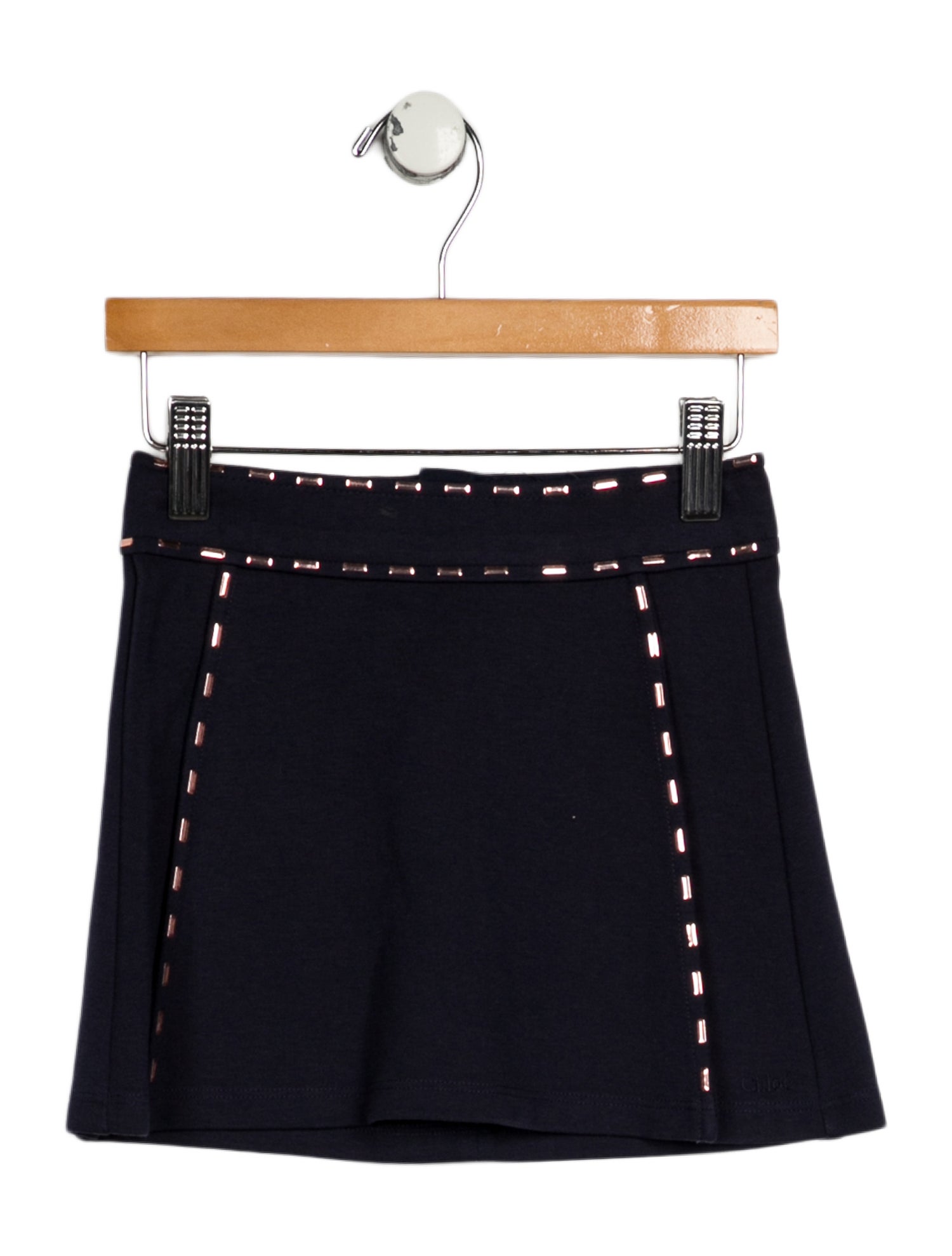 Chloé Girls' Cotton Mini Skirt