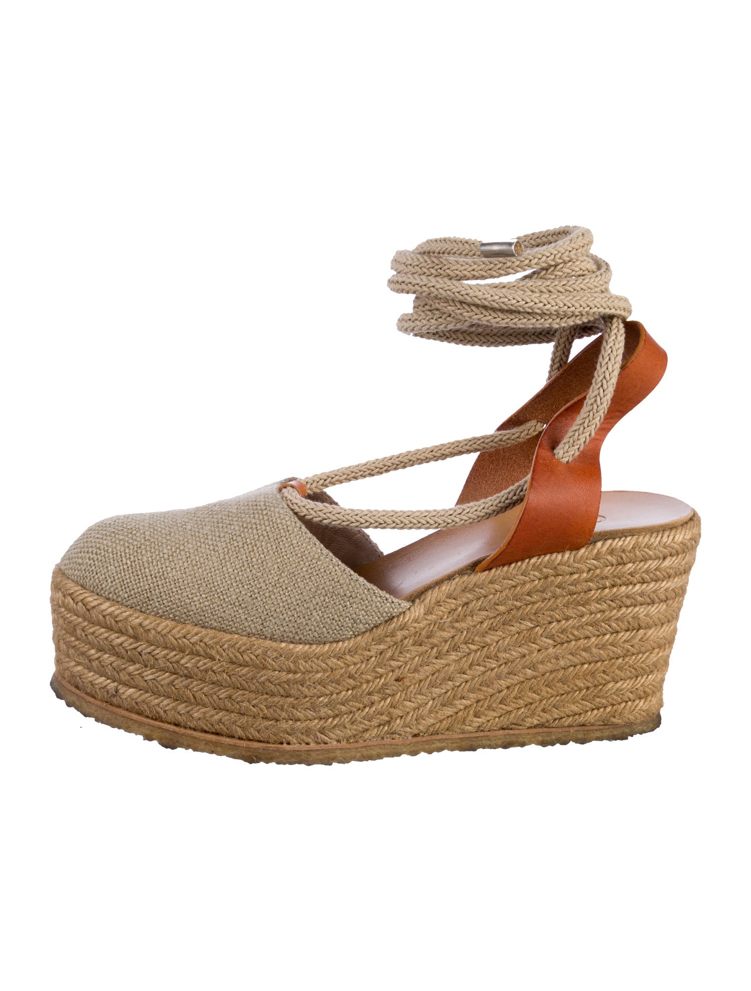 Chloé Canvas Slingback Pumps