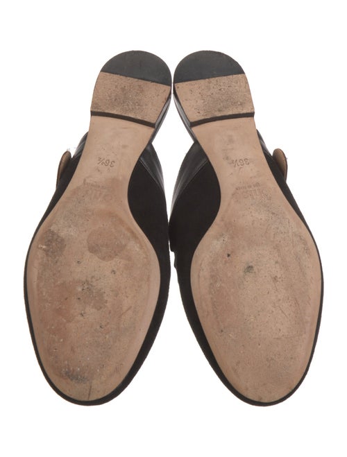 Chloé Suede Scalloped Accent Mules