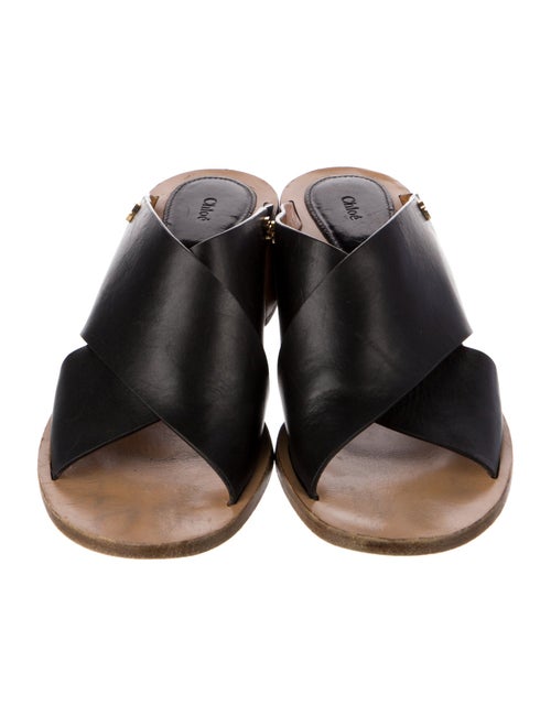 Chloé Leather Slides