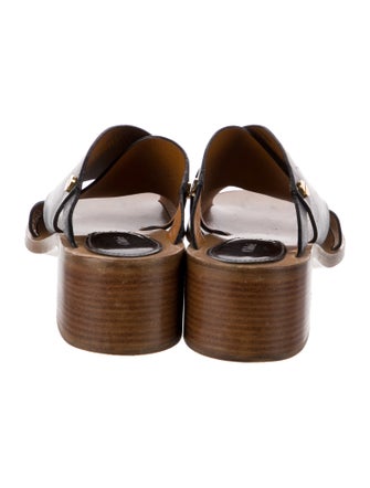 Chloé Leather Slides