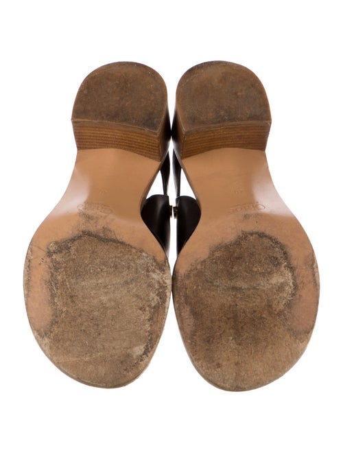 Chloé Leather Slides