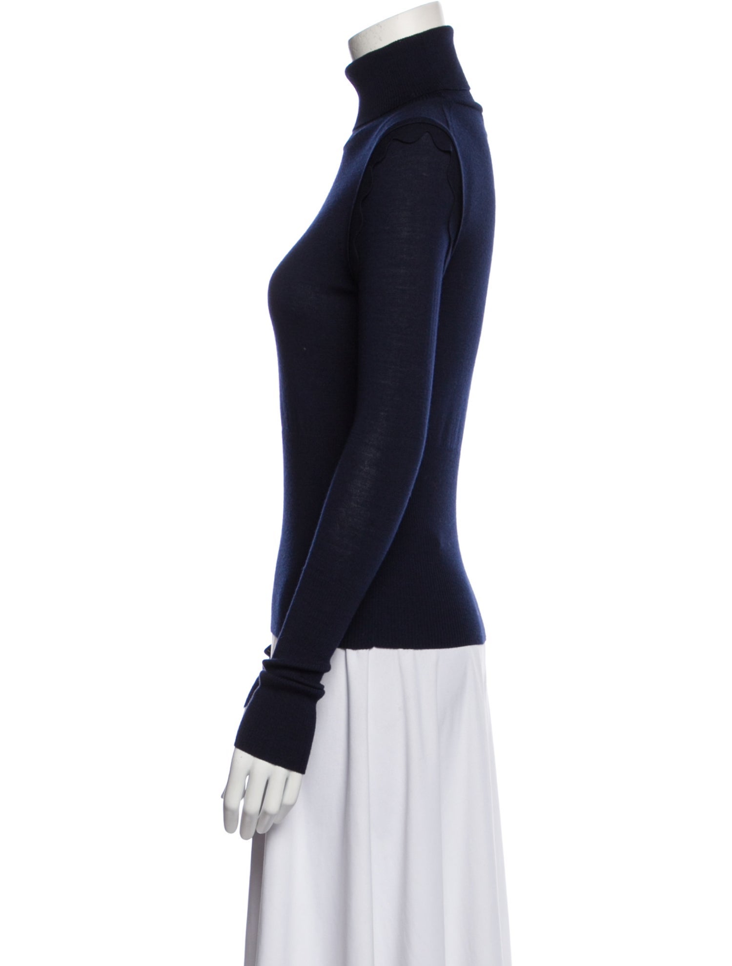 Chloé Wool Turtleneck Top