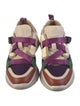 Chloé Mesh Colorblock Pattern Chunky Sneakers